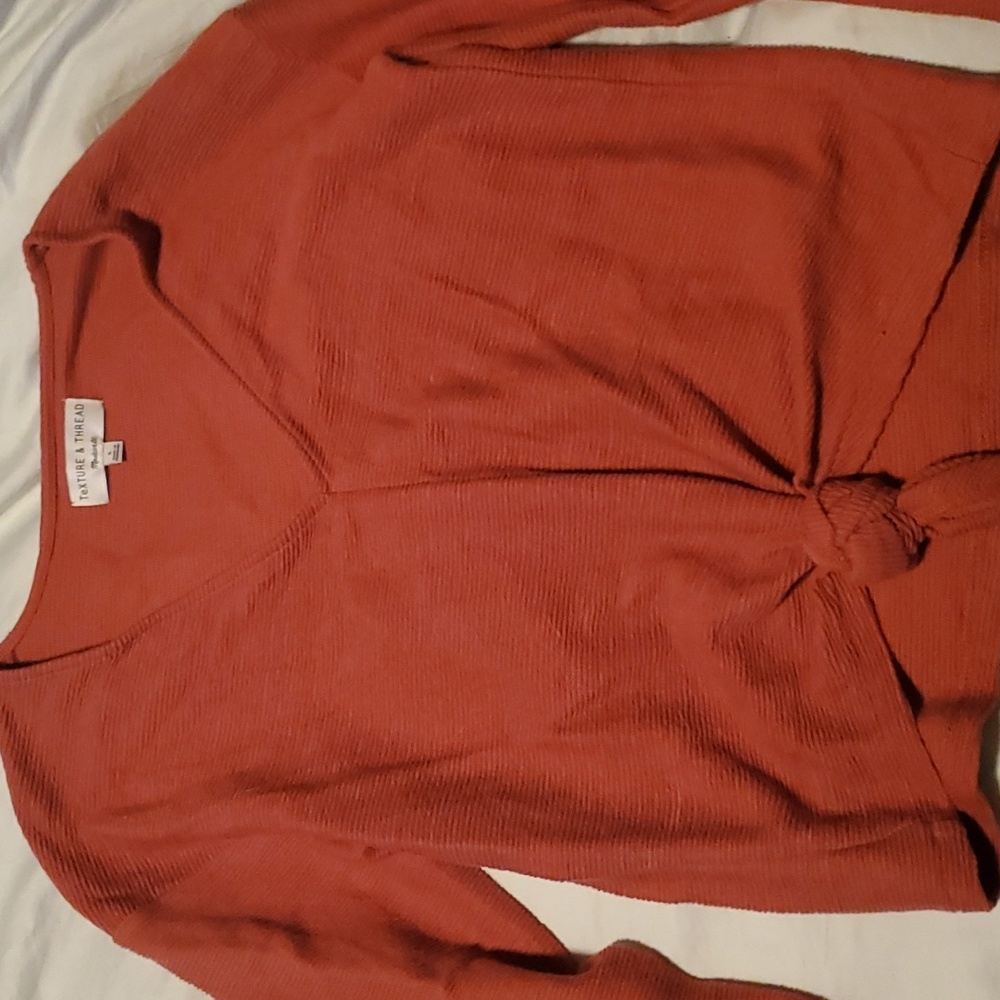 Madewell crop sweater